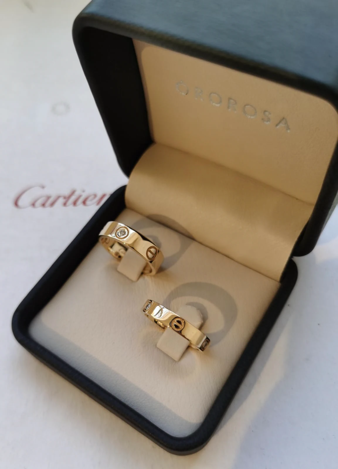 Argollas tipo cartier (2/2)