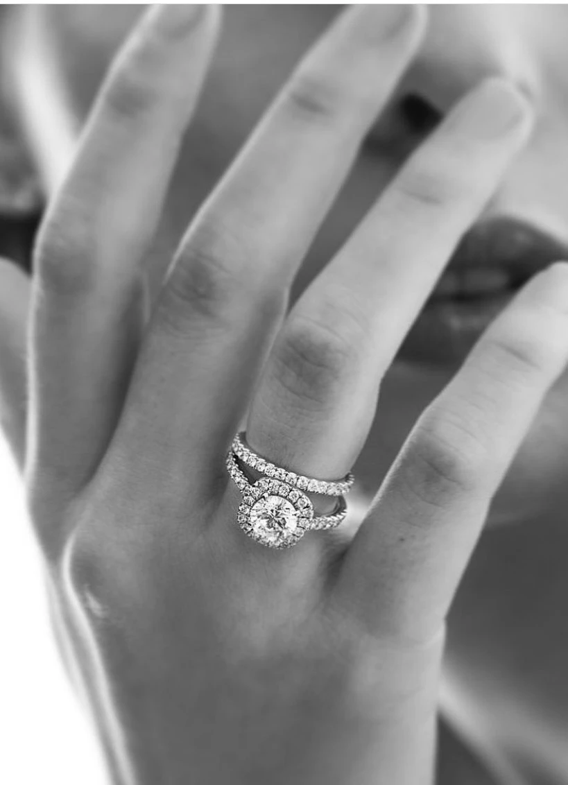Anillo de compromiso Cushion (2/2)